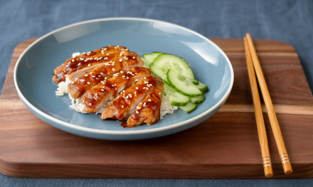 Crispy-Skinned Chicken Teriyaki