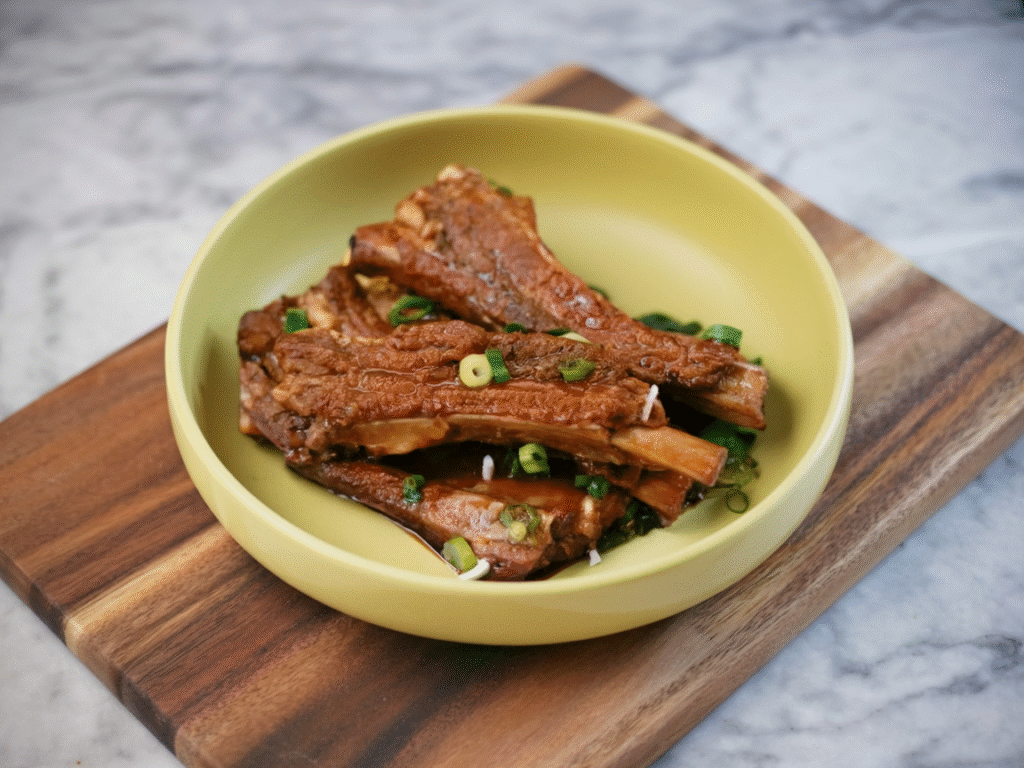 Chinese Red Braised Pork Ribs