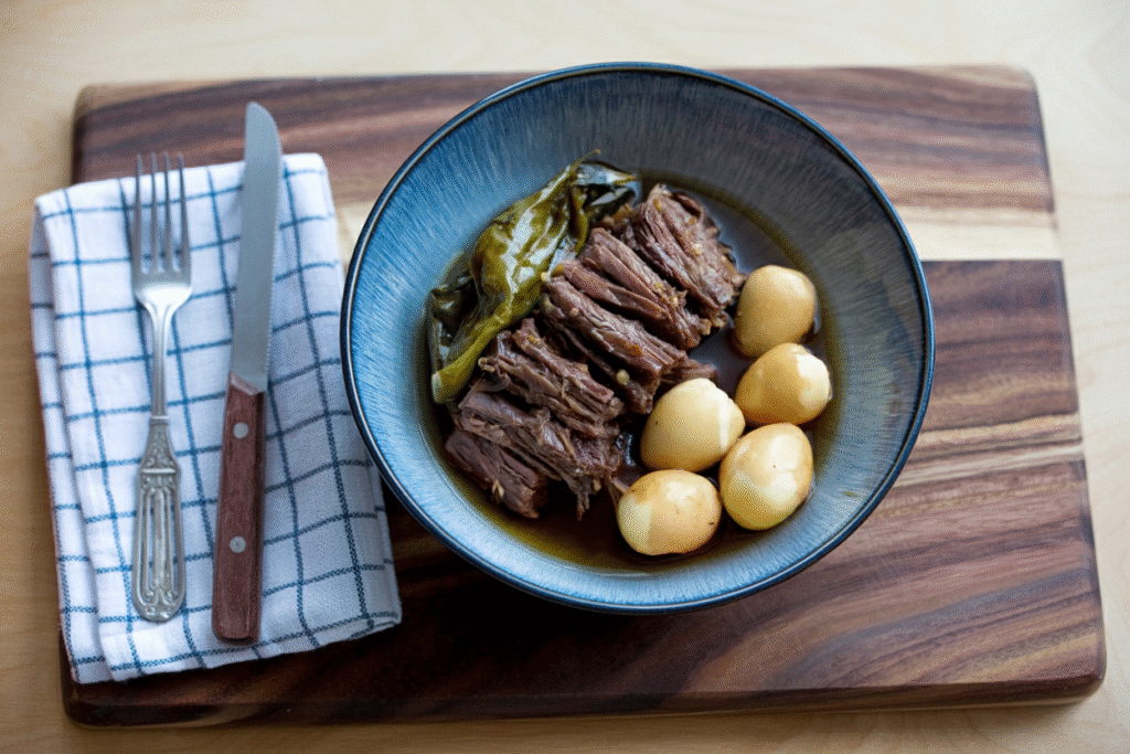 Jang Jorim (Korean Soy-Braised Beef)