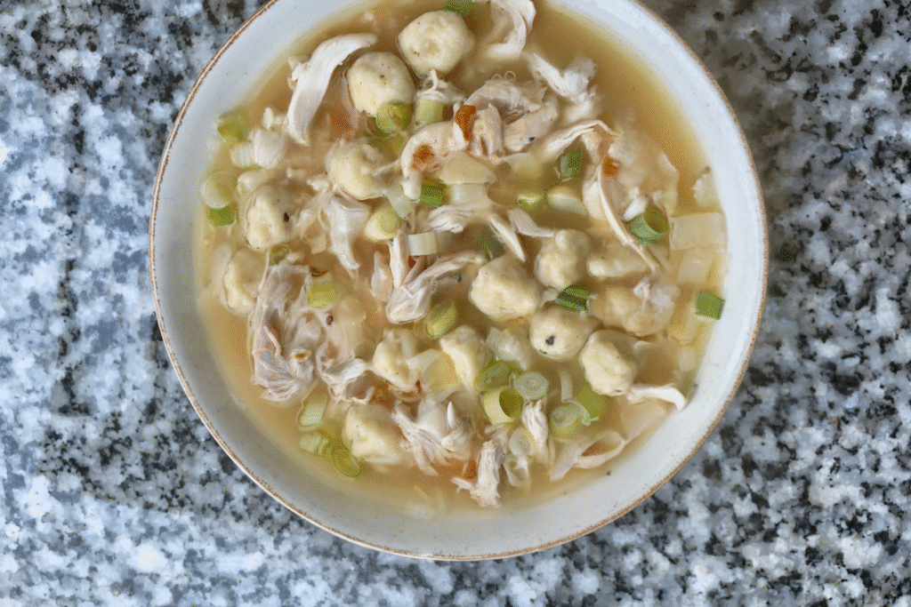 Rotisserie Chicken and Dumpling Soup